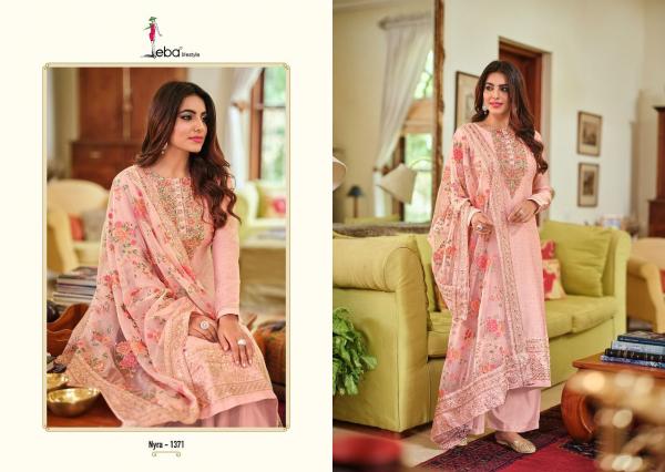 Eba Nyra 3 Beautiful Silk Embroidery Salwar